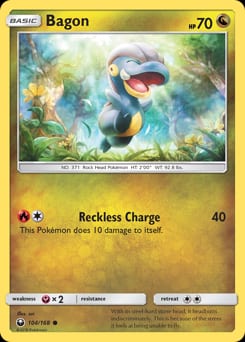 2018 Celestial Storm Bagon #104 card