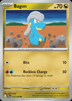 2025 Journey Together Bagon #112 card