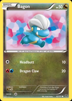 2013 Plasma Blast Bagon #62 card
