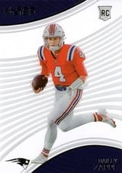 2022 Panini Chronicles Clear Vision Rookies Bailey Zappe #CVR-10 card