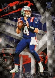 2022 Panini Chronicles Gridiron Kings Bailey Zappe #GK-22 card