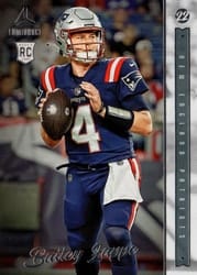 2022 Panini Chronicles Luminance Update Rookies Bailey Zappe #209 card