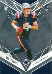 2022 Panini Phoenix Base Set Bailey Zappe #129 card