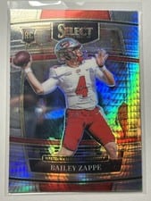 2022 Panini Select Draft Picks Bailey Zappe #10 card
