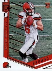 2018 Donruss Elite Base Set Baker Mayfield #153 card