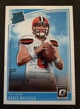 2018 Donruss Optic Baker Mayfield #153 card