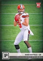 2018 Panini Base Set Baker Mayfield #308 card