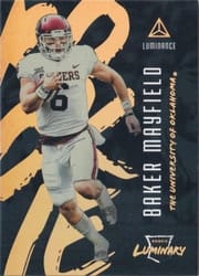 2018 Panini Luminance Luminary Baker Mayfield #2 card