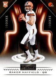 2018 Panini Playbook Base Set Baker Mayfield #128 card