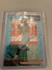 2018 Panini Prizm Baker Mayfield Lazer Prizm #201 card
