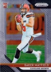 2018 Panini Prizm Base Set Baker Mayfield #201 card