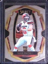 2018 Panini Select Baker Mayfield #143 card