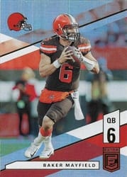 2019 Donruss Elite Base Set Baker Mayfield #7 card