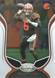 2019 Panini Certified Base Set Baker Mayfield #17 card