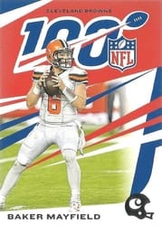 2019 Panini Chronicles Base Set Baker Mayfield #21 card