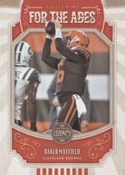 2019 Panini Legacy For the Ages Baker Mayfield #FTA-BM card