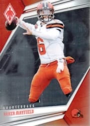 2019 Panini Phoenix Base Set Baker Mayfield #19 card