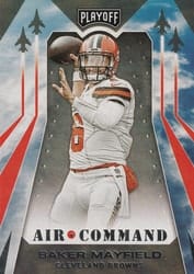 2019 Panini Playoff Air Command Baker Mayfield #15 card