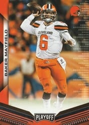 2019 Panini Playoff Base Set Baker Mayfield #36 card