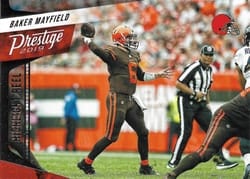 2019 Panini Prestige Highlight Reel Baker Mayfield #HH-BM card