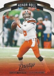 2019 Panini Prestige Honor Roll Baker Mayfield #HR-BM card