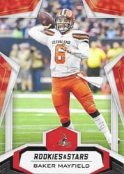 2019 Panini Rookies & Stars Base Set Baker Mayfield #15 card