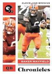 2020 Panini Chronicles Base Set Baker Mayfield #22 card