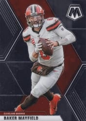 2020 Panini Mosaic Base Set Baker Mayfield #52 card