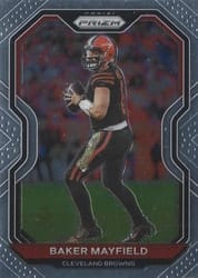 2020 Panini Prizm Base Set Baker Mayfield #56 card