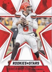 2020 Panini Rookies & Stars Base Set Baker Mayfield #17 card