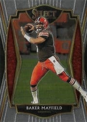2020 Panini Select Base Set Baker Mayfield #123 card
