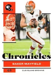 2021 Panini Chronicles Base Set Baker Mayfield #22 card