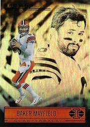 2021 Panini Illusions Base Set Baker Mayfield #42 card