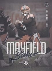 2021 Panini Luminance Base Set Baker Mayfield #22 card