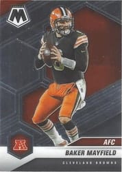 2021 Panini Mosaic Base Set Baker Mayfield #225 card