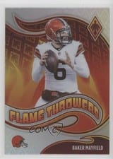 2021 Panini Phoenix Flame Throwers Baker Mayfield #FT-6 card
