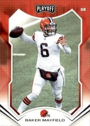2021 Panini Playoff Base Set Baker Mayfield #37 card