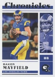 2022 Panini Chronicles Base Set Baker Mayfield #31 card