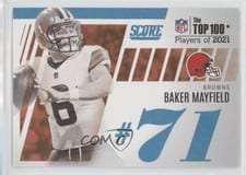 2022 Score Top 100 Baker Mayfield #T71 card