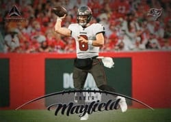 2023 Panini Luminance Base Luminance Horizontal Baker Mayfield #100 card