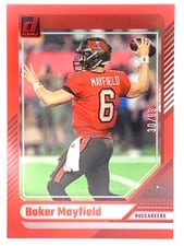 2024 Clearly Donruss Base Set Baker Mayfield #48 card