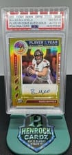 2024 Panini Contenders Optic Player of the Year Contenders Autographs Baker Mayfield #8 card