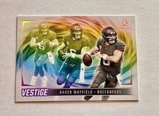 2024 Panini Luminance Vestige Baker Mayfield #VES-BMD card