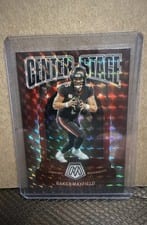 2024 Panini Mosaic Center Stage Mosaic Baker Mayfield #25 card