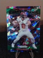 2024 Panini Prizm Fireworks Baker Mayfield #6 card