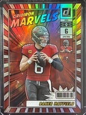 2025 Donruss Gridiron Marvels Baker Mayfield #GM-BMD card