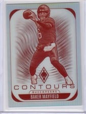 2025 Panini Phoenix Contours Baker Mayfield #30 card