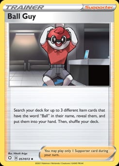 Shining Fates Ball Guy #57 card