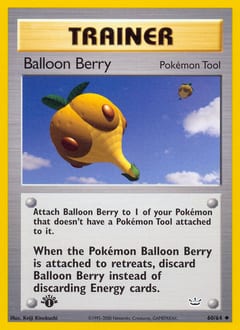 Neo Revelation Balloon Berry #60 card