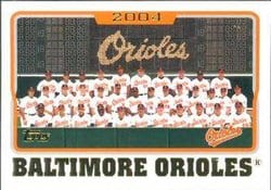 2005 Topps Base Set Baltimore Orioles #641 card